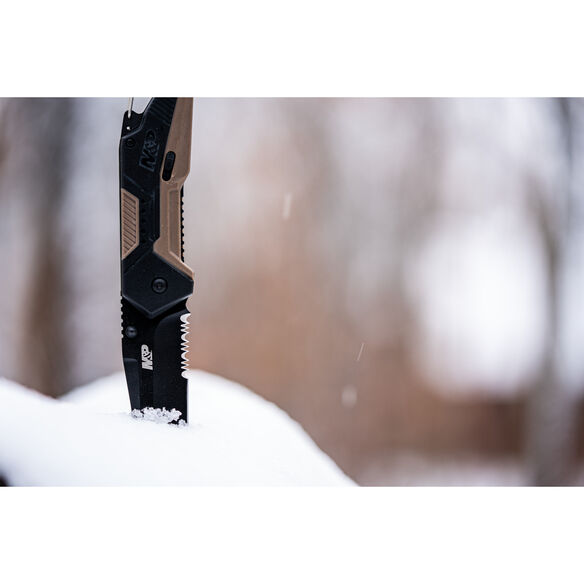 Smith & Wesson&reg; M&P&reg; 1117199 Repo Spring Assist Tanto Folding Knife